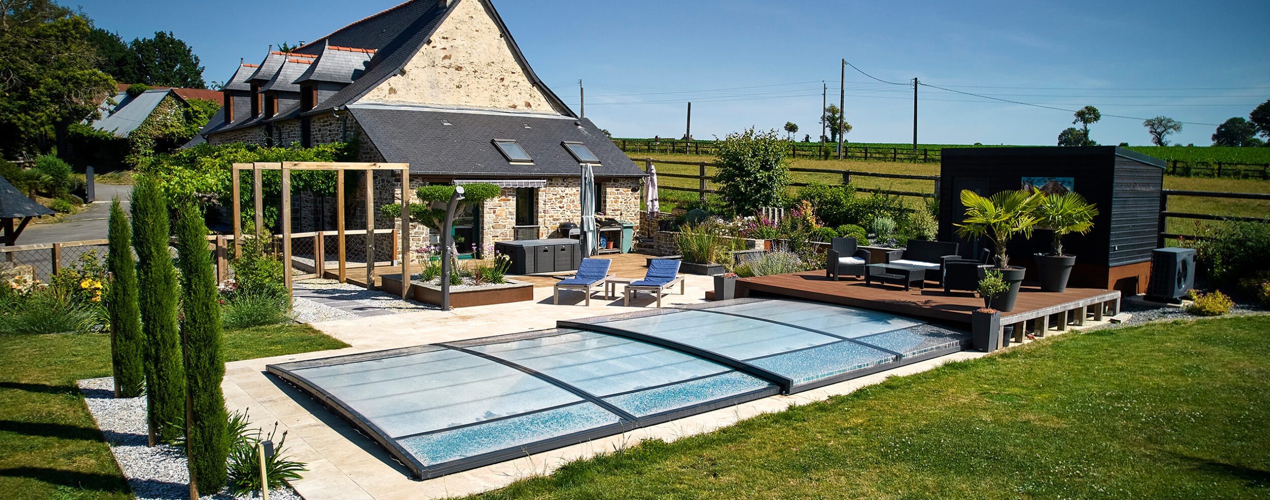 Piscine rectangulaire structure TITAN 8,00 x 4,00 m